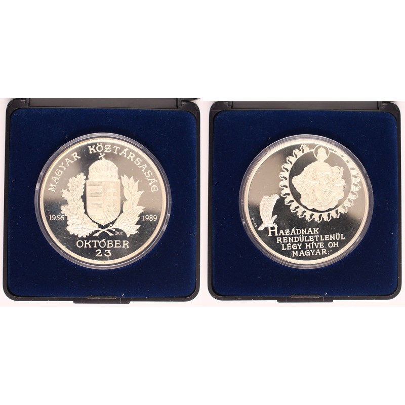 1956 Október 23. ezüstérem