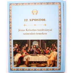12 apostol ezüst éremszett 12 db érem certifikáttal