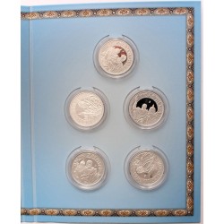 12 apostol ezüst éremszett 12 db érem certifikáttal