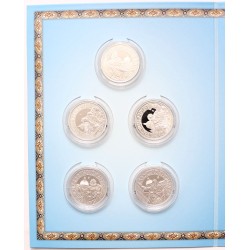 12 apostol ezüst éremszett 12 db érem certifikáttal
