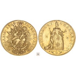 Mária Terézia 2 dukát 1764 KB