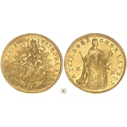 Mária Terézia dukát 1765 KB