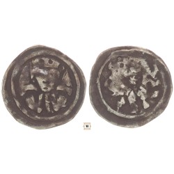 II. András 1205-35 denár ÉH162