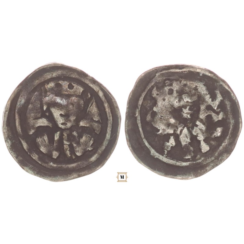 II. András 1205-35 denár ÉH162