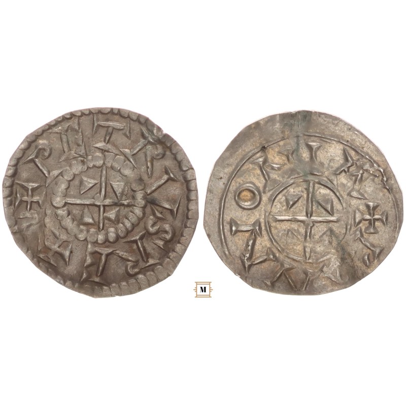 Orseolo Péter 1038-41/1044-46 denár ÉH2 RR!