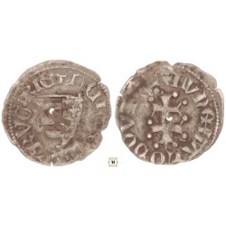 I. Lajos 1342-82 obulus ÉH437