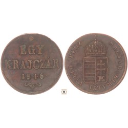 Szabadságharc 1 krajcár 1848