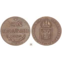 I. Ferenc 1 krajcár 1816 E Gyulafehérvár