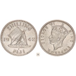 Fidzsi-szigetek VI. György schilling 1942