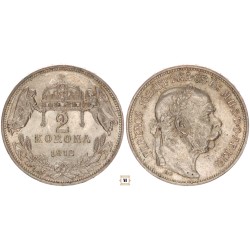 Ferenc József 2 korona 1912 KB
