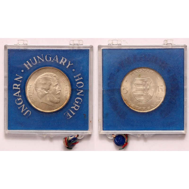 Kossuth 5 forint 1947 MNB tokban