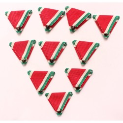 Horthy Katonai Szolgálati Jel szalag pótlás 10 db.