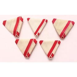 FJ Katonai Jubileumi Kereszt szalag pótlás 5 db.