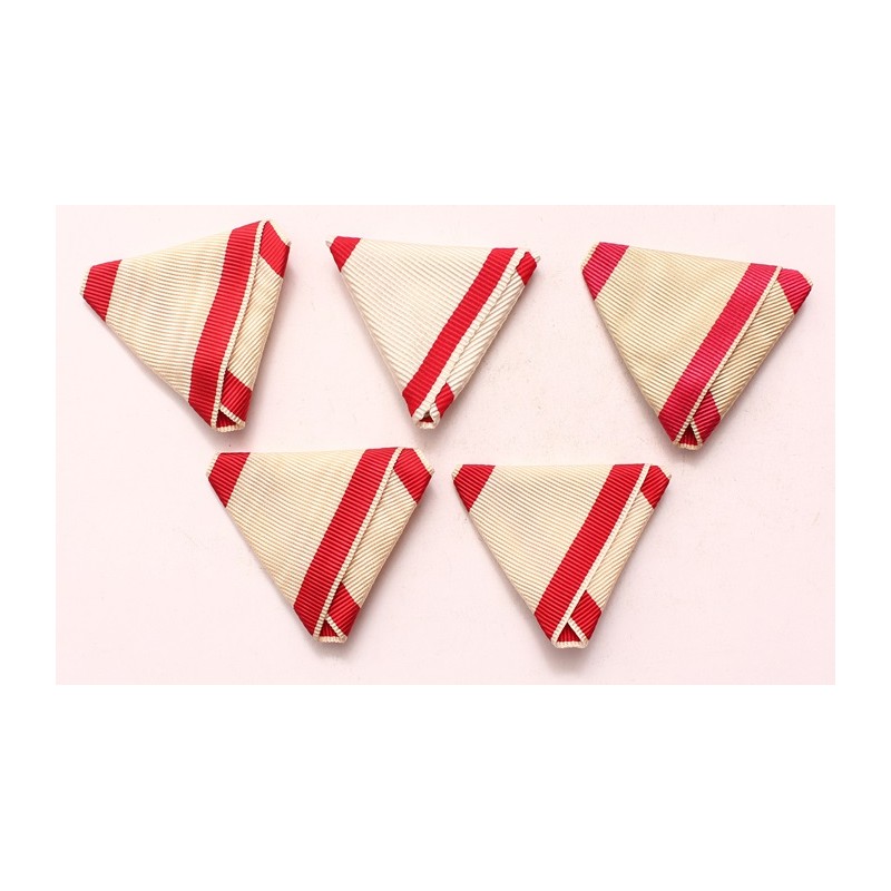 FJ Katonai Jubileumi Kereszt szalag pótlás 5 db.