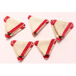 FJ Katonai Jubileumi Kereszt szalag pótlás 5 db.