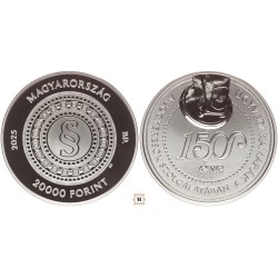 20000 forint 150 éves az Ügyvédi kamarák 2025 BP