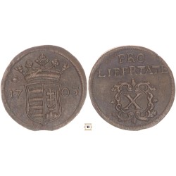 Rákóczi X poltura 1705 jn.