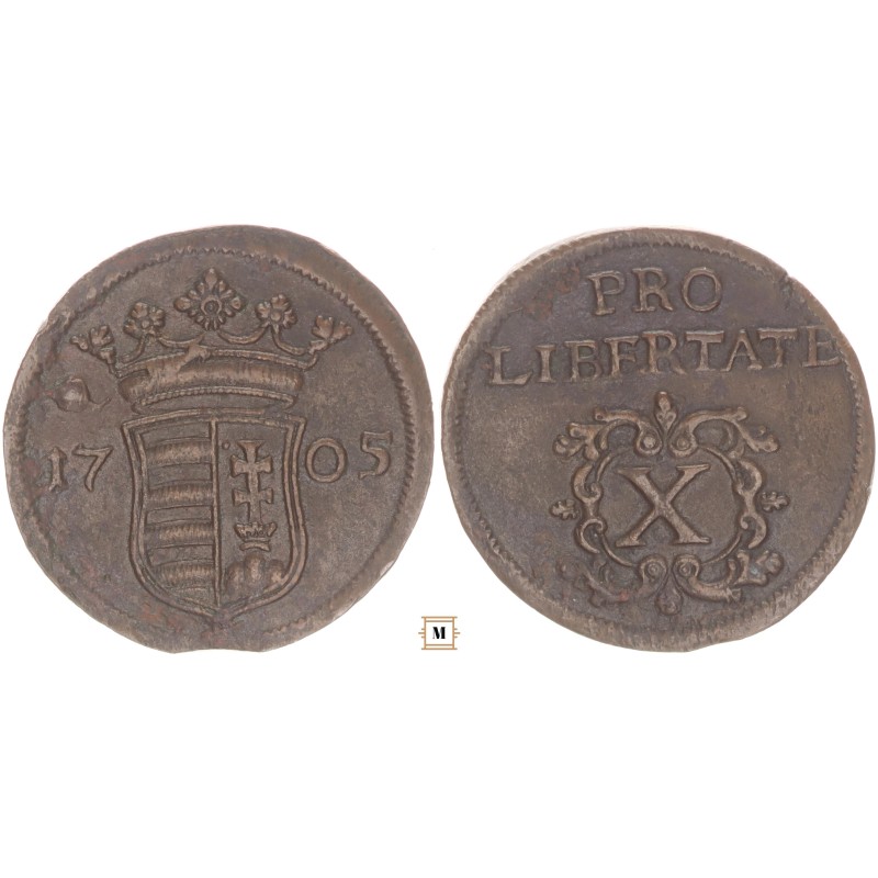 Rákóczi X poltura 1705 jn.