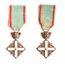 Olasz Köztársasági érdemrend 1951 Lovagkersztje