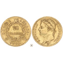 I. Napóleon 20 frank 1810 W