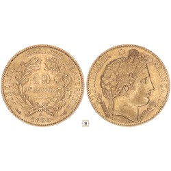 Franciaország 10 frank 1899