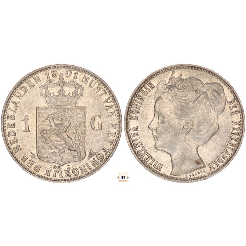 Hollandia 1 gulden 1901