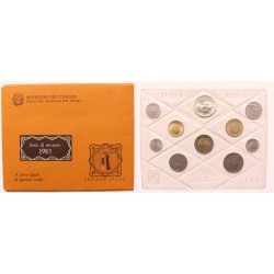 Olasz forgalmi sor 1983 ezüst 500 líra