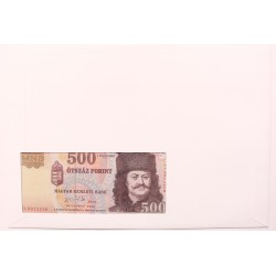 500 forint 2006 bankjegyes levél