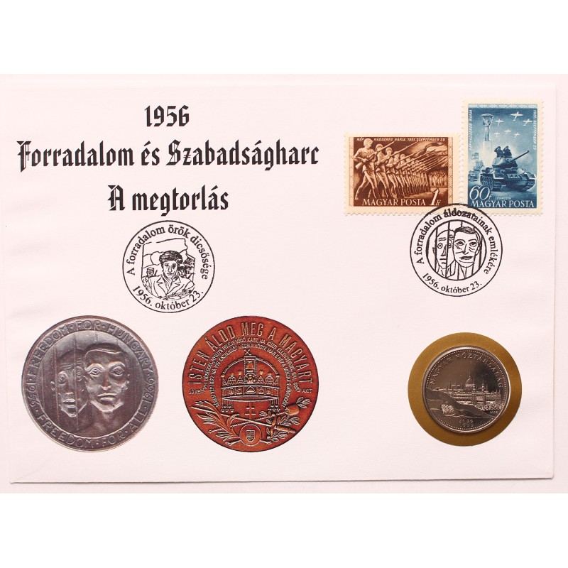 50 Forint 2006 érmés boríték - 1956-2006 1.