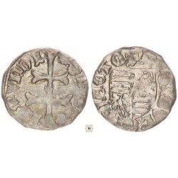 Zsigmond 1387-1437 denár ÉH449g ritkább verdejegy