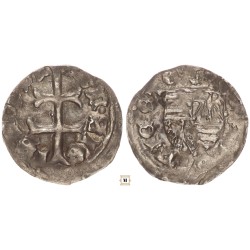 Zsigmond 1387-1437 denár ÉH449bb ritkább verdejegy