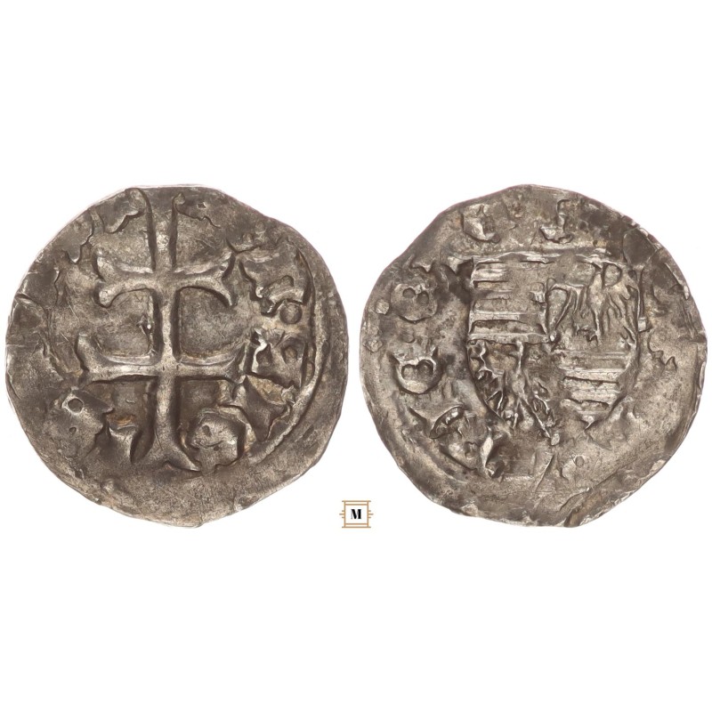 Zsigmond 1387-1437 denár ÉH449bb ritkább verdejegy