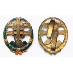 Horthy csapattiszti jelvény, Morzsányi