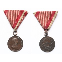 FJ bronz vitézségi érem