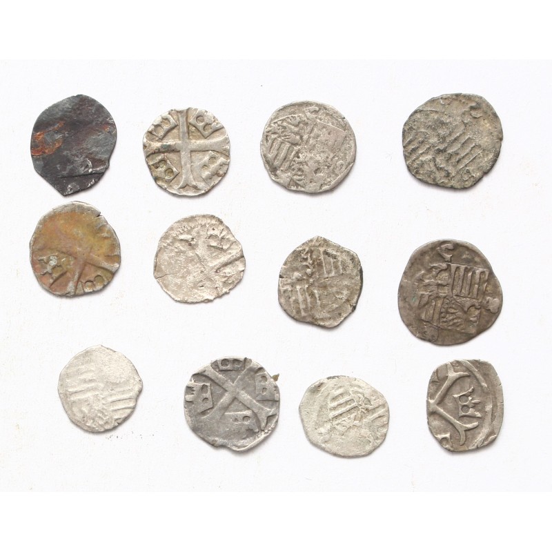 Zsigmond 1387-1437 parvus ÉH451 12db lot