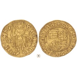 Zsigmond aranyforint 1431-37, K-S,  Körmöcbánya