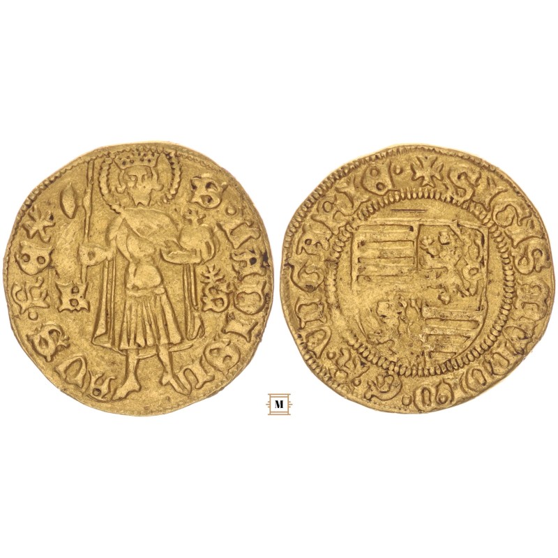 Zsigmond aranyforint 1431-37, K-S,  Körmöcbánya