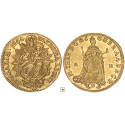 Mária Terézia 2 dukát 1765 KB