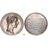 I. Ferenc Az egyetem budára helyezésének 50. évfordulójára ezüst érem 1830 R!