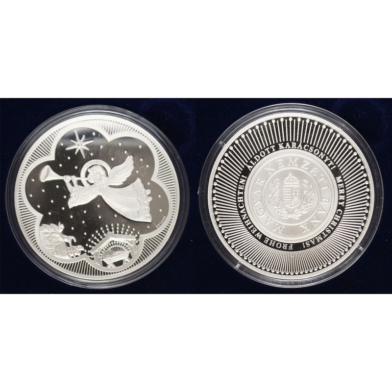 Áldott Karácsony ezüst emlékérem