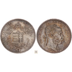 Ferenc József 1 forint 1868 Gy.F.