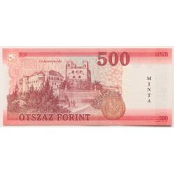 500 forint 2022 EM MINTA