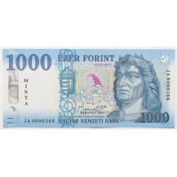 1000 forint 2021 JA MINTA (2 db)