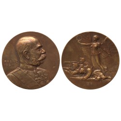 Ferenc József hadsegélyező hivatal háborús érem 1914