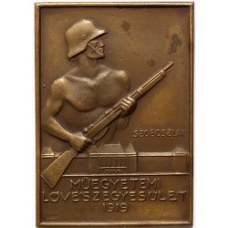 Műegyetem Lövész Egyesület 1919 díjérem