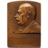 Dr. Vázsonyi Vilmos 1901-11 bronz plakett