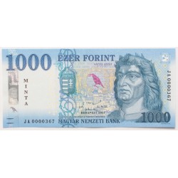 1000 forint 2021 JA MINTA (2 db)