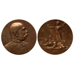 Ferenc József hadsegélyező hivatal háborús érem 1914