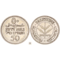 Palesztína 50 mils 1927