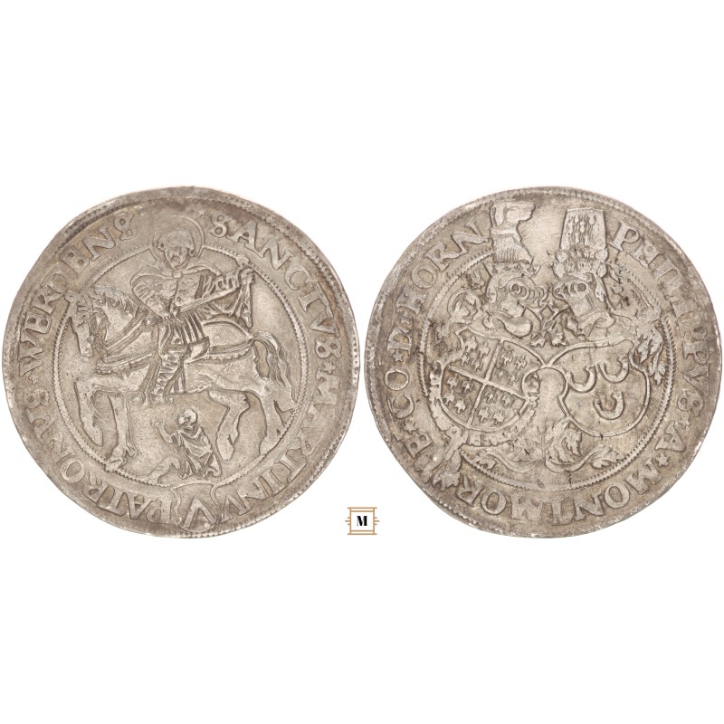 Horn, Philipp von Montmercy(1540-1568) tallér é.n.